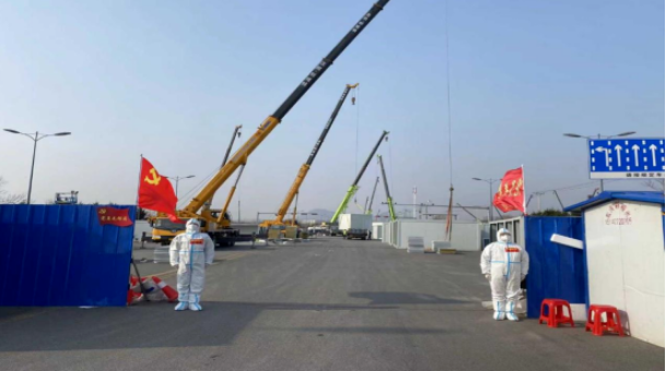 防疫接力，勇戰(zhàn)疫情——鞍勤、溫泉集團全力保障健康驛站項目建設